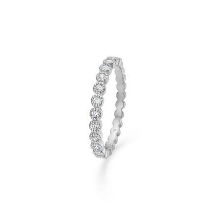 Dash Ring - Ring i 925 sterling sølv med hvide zirconia sten
