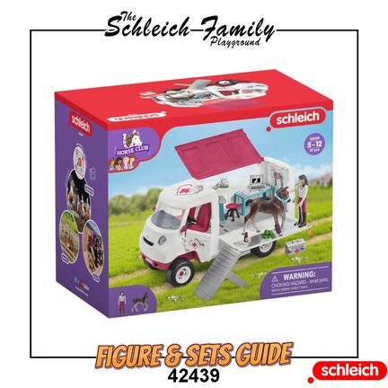 (2022) - 42439 Mobile Vet With Hanoverian Foal | The Schleich Family ...