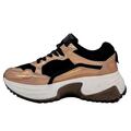 Fede champagnefarvede sneakers