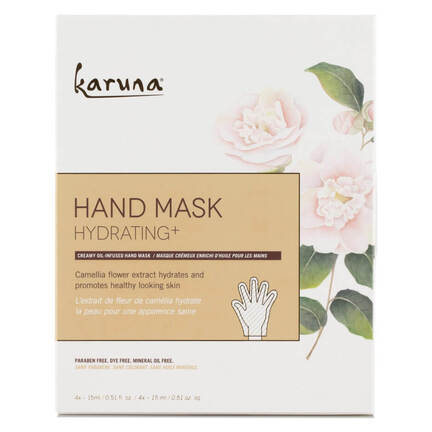 karuna HAND MASK er til knastørre hænder. De indeholder en kollagenholdig lotion der trænger dybt ind i huden og efterlader dem superbløde og lækre.