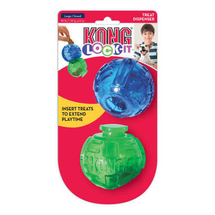 Kong Lock-It | Large | Aktiveringslegetøj Til Hunde