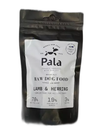 Pala Dry Raw Food Lam & Sild 400g