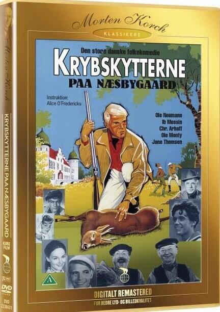 Krybskytterne på Næsbygaard, Morten Korch, DVD, Movie