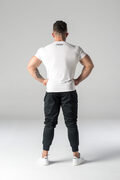 Hvid LOGO slim fit herre T-shirt 4