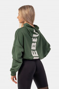 Nebbia Hoodie Iconie Dark Green 2