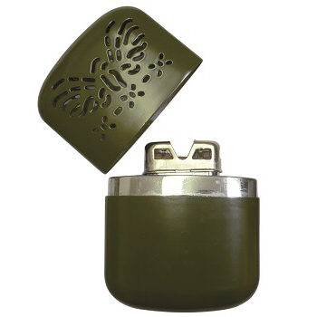 Mil-tec - Pro Håndvarmer til Lighter Benzin (Oliven)