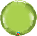 Grøn ballon med navn