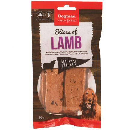 Dogman Slices of Lamb | Snacks til hunde