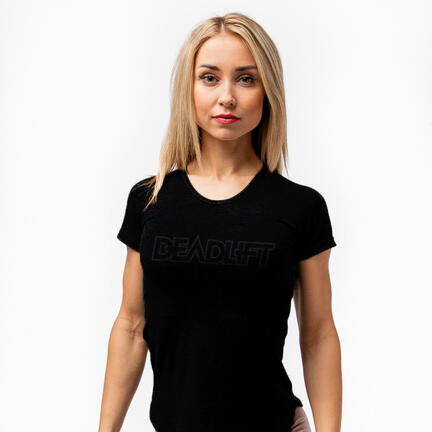Stony Sportswear, Deadlift, kvinde T-shirts Sort