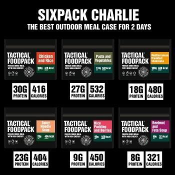 Tactical Foodpack Taktisk Six Pack Charlie
