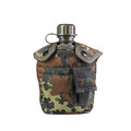 Mil-tec - Feltflaske med Krus (Flecktarn)