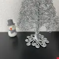 juletræ julepynt sølv