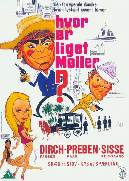 Hvor er liget Møller, DVD, Film, Movie, Dirch Passer